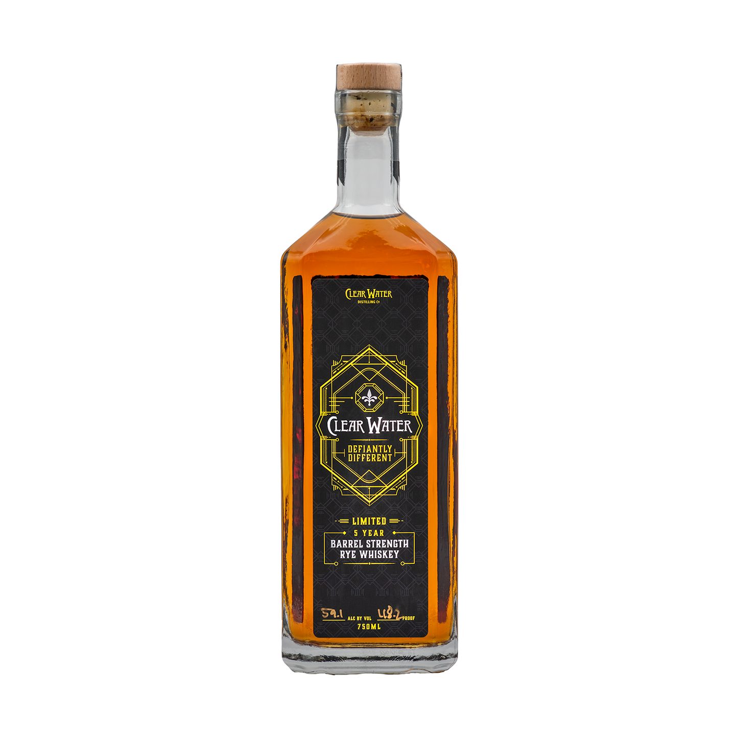 5 Year Rye Barrel Strength Whiskey