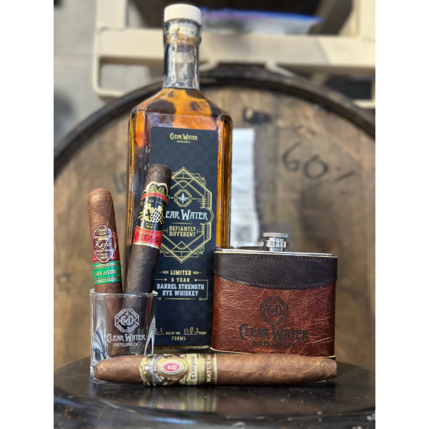 5 Year Rye Barrel Strength Whiskey