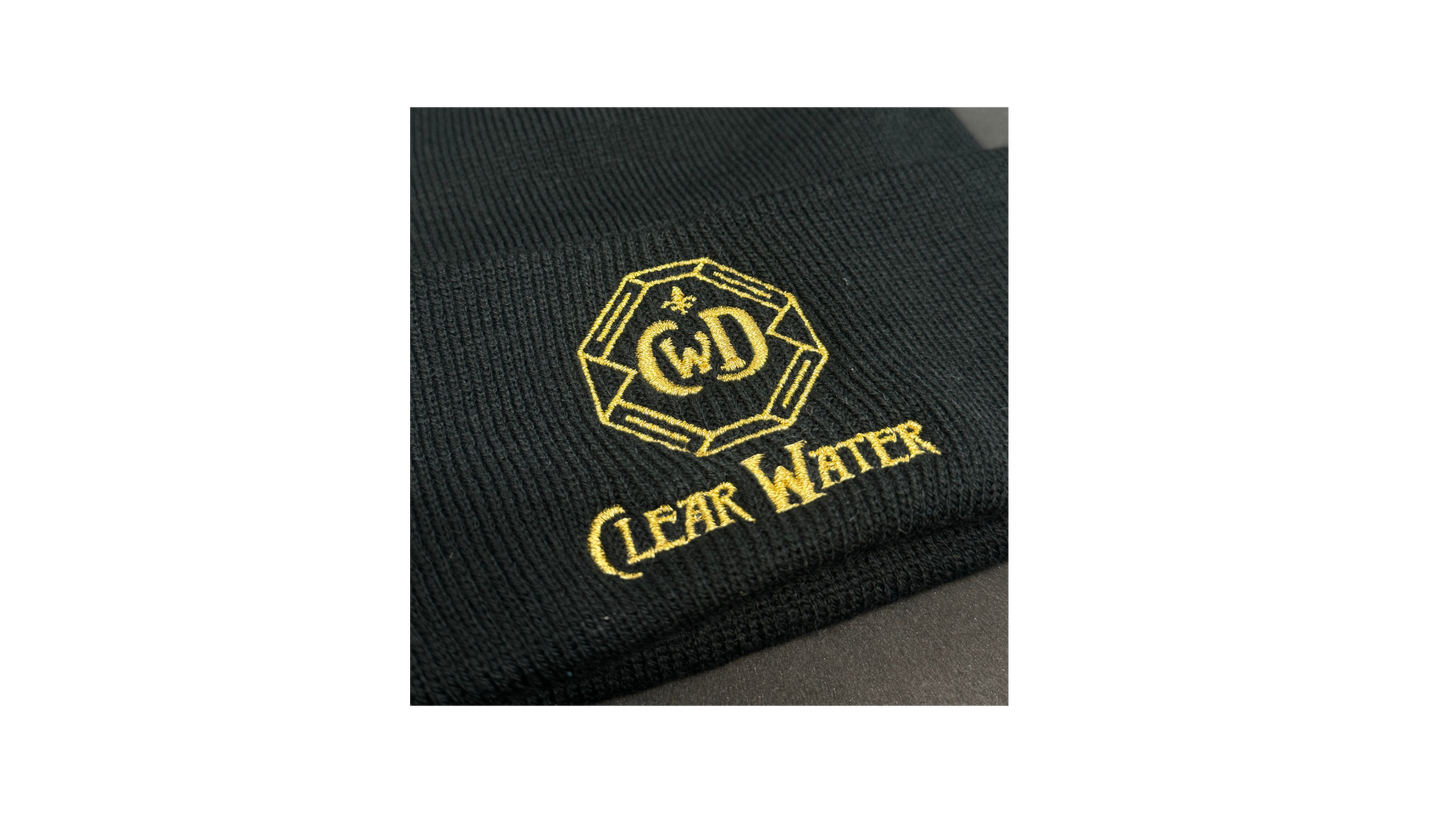 Clear Water Distilling Co Embroidered Beanie