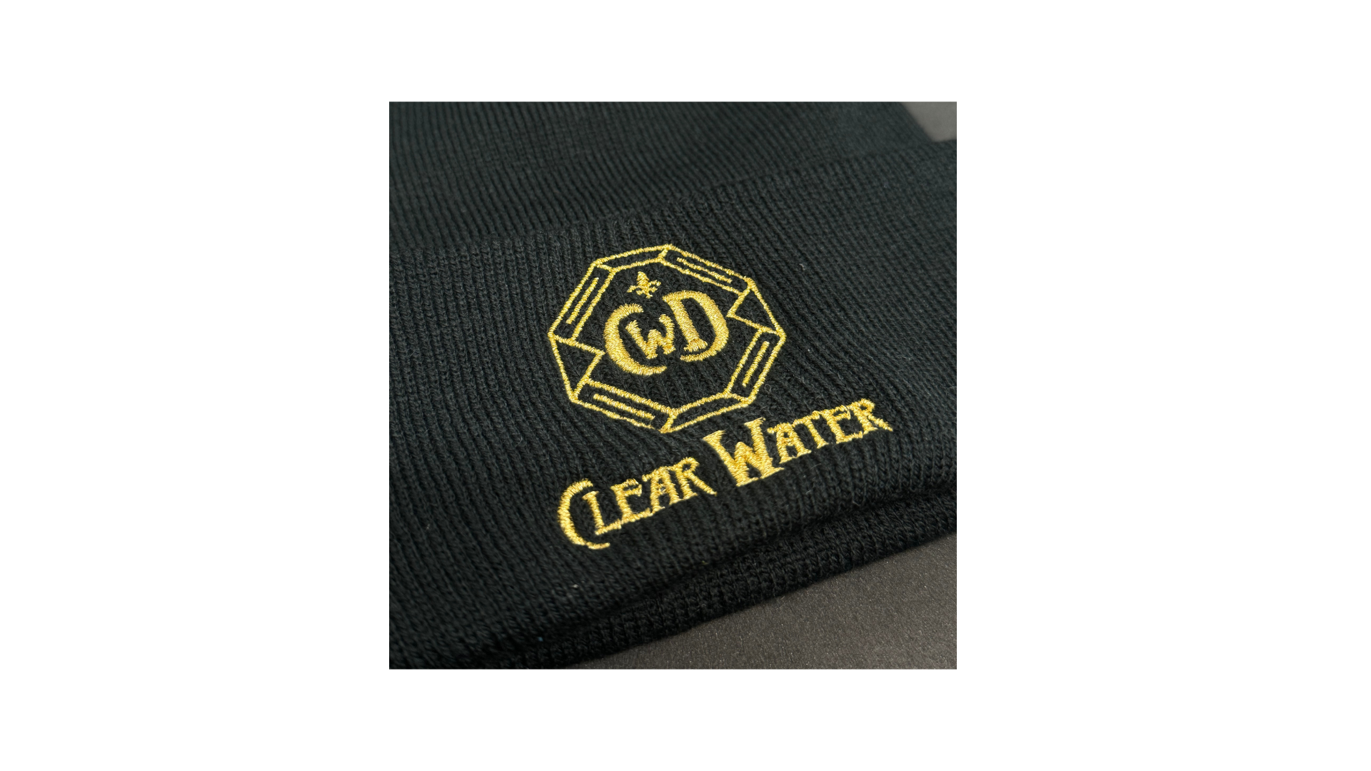 Clear Water Distilling Co Embroidered Beanie