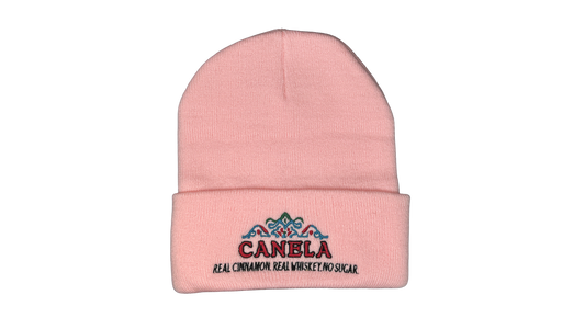 Canela Embroidered Beanie
