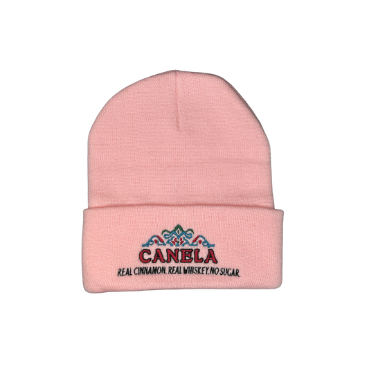 Canela Embroidered Beanie